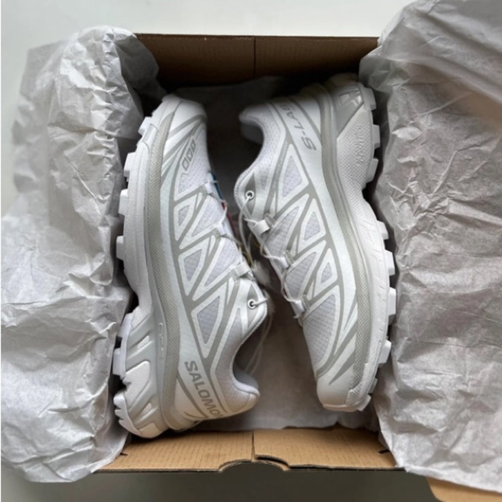 Salomon Xt-6 White Women's Sneakers